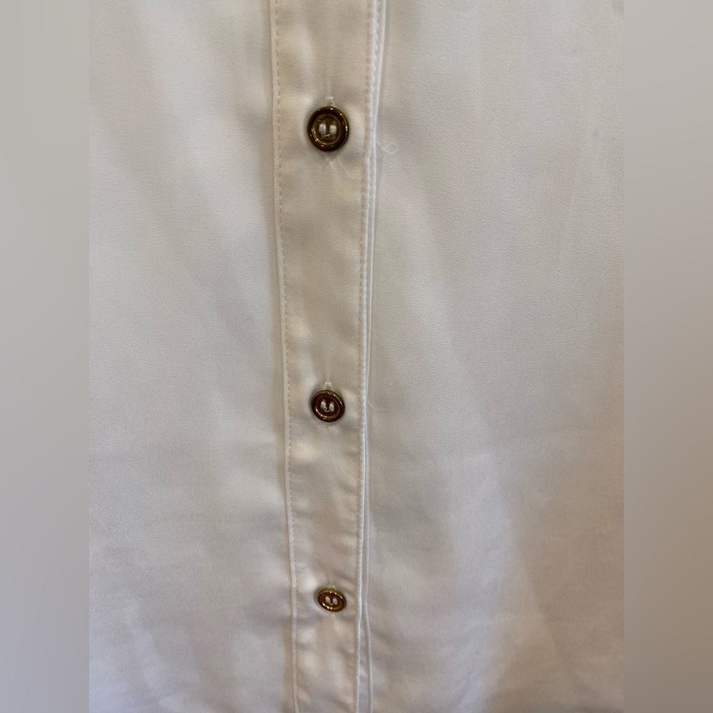 Liz Lange white tunic shirt - Picture 4 of 6